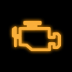 fault in catalytic converter dashboard warning light